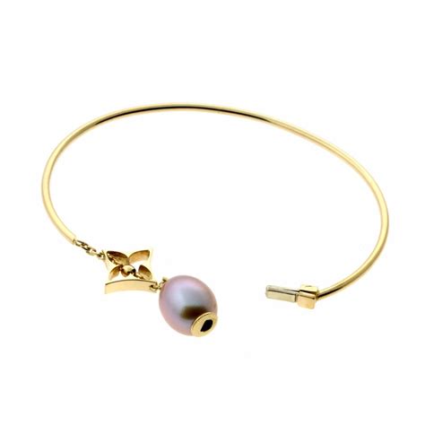 louis vuitton pearl bracelet